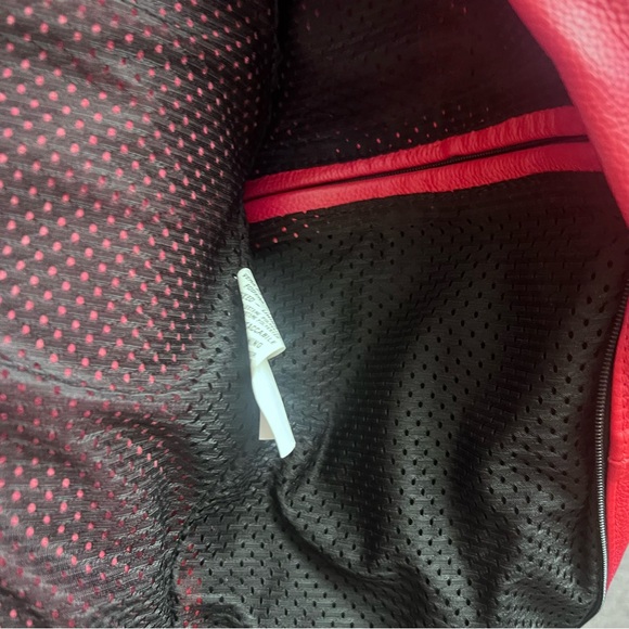 Red Leather Jacket - Picture 3 of 12